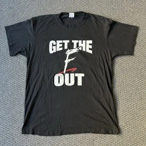 Authentic WWE Attitude Era T Shirt Size XL Men’s ‘Get The F Out” 2002 Wrestling - Bild 1 von 10