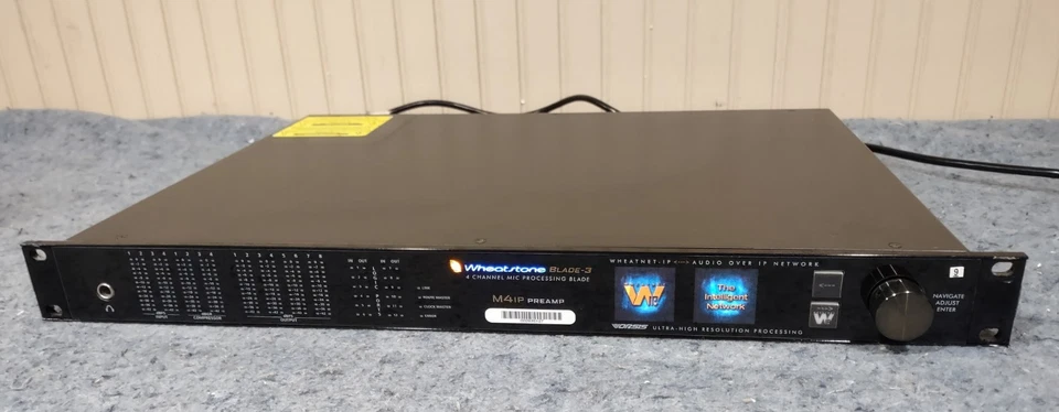 WHEATSTONE M4IP BLADE 3 FOUR CHANNEL MIC PROCESSING BLADE-PREAMP-VORSIS-NICE!!! - Image 1 of 4