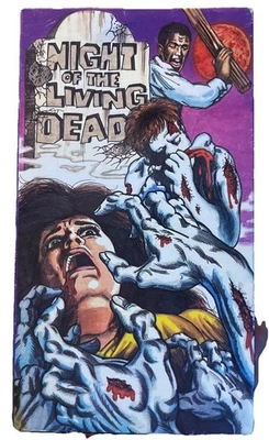 Night Of The Living Dead (VHS) Black & White 1987 Star Classics Rare Cult Horror - Image 1 of 4