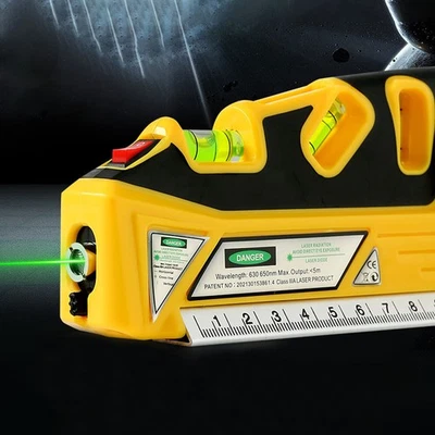 Laser-Level Multifunctional Horizontal Vertical Laser Wall Line Tool Measurement - Image 1 of 4