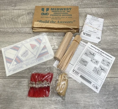 Vintage Midwest Products Models Hands on Kit Teaching with Model Airplanes Kit - Image 1 of 4