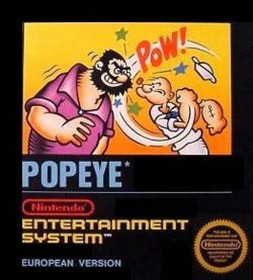 Nintendo NES - Popeye #abejas PAL-B con embalaje original embalaje original da&ntilde;ado
