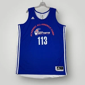 Coach Wootten's Basketball Maglia Reversibile Uomo Large NCAA Camp Adidas Nuova con etichette - Foto 1 di 14