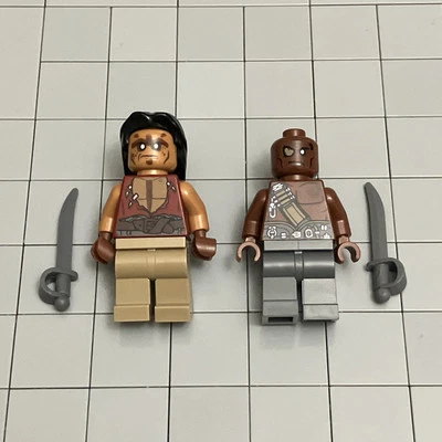 LEGO Piratas del Caribe poc027 Yeoman Zombie poc014 Gunner Zombie H8 35 Foto 1 de 3