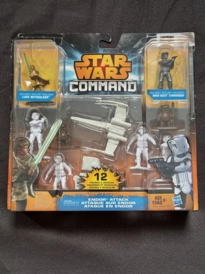 Star Wars Command Endor Attack - Luke Skywalker vs. Biker Scout - Image 1 of 4