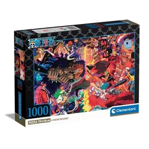 PUZZLE ONE PIECE 1000 PZ ORIGINALE CLEMENTONI - Foto 1 di 1