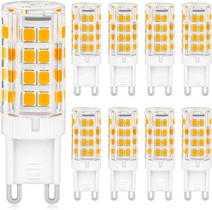 G9 Lampadine LED, 8 Pezzi Luce Bianca Calda 5W 3000K 500Lm Equivalente 40W Lampa - Foto 1 di 12