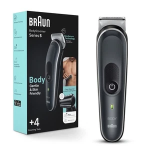 Braun Body Groomer Serie 5 5360 Body Groomer para hombres para pecho axilas ingle... - Imagen 1 de 8