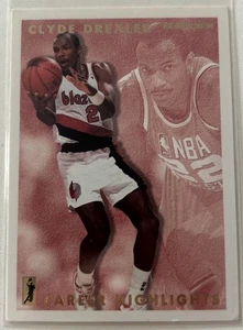 1993-94 Fleer Clyde Drexler Career Highlights #8 - Picture 1 of 2
