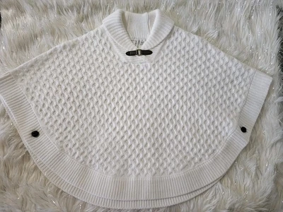 Janie и Jack классический свитер плащ белый размер 5 конный стиль зима  - Изображение 1 из 4