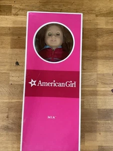 Pensionierte American Girl Puppe Mia mit Karton NEU - Bild 1 von 4