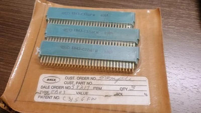 Conector de canteado Dale muestra EB43-C31SGFW 8301 JUEGO DE 3 Foto 1 de 3