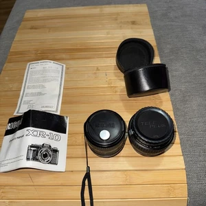 Vintage RICOH RIKENON P ZOOM 35-70mm MACRO Lens With Teleplus Macro Mc7 Adapter - Picture 1 of 15