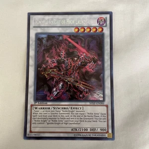 Yugioh Ignoble Knight Of High Laundsallyn SHSP-EN086 1st Edition - Picture 1 of 2
