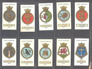 Wills - Ships' Badges - Set - Picture 1 of 1