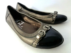 AGL Attilio Guisti Leombruni EU 35 EE. UU. 5M ICONO Ballet Planos Cuero Bronce ITALIA - Imagen 1 de 7
