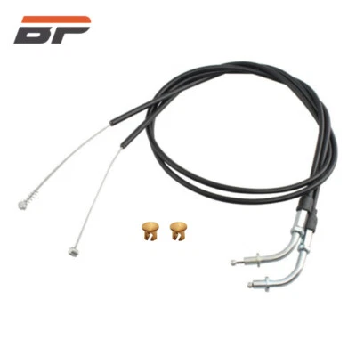 New Throttle and Idle Cable Set For Harley Davidson Motorcycles 56579-02A - Image 1 of 4