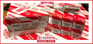 TOYOTA LEXUS GENUINE OEM IRIDIUM SPARK PLUG SET OF 6 FAST SHIPPING 90919-01247 - Picture 1 of 1