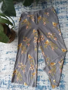 NWT Rara Avis by Iris Apfel Pants Womens Size 18w Embroidered Wide Leg Pants - Picture 1 of 17