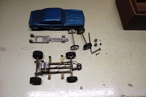 DYNAMIC CHASSIS / SCRATCH BUILT CHASSIS & MOTOR + PARTS - Picture 1 of 19