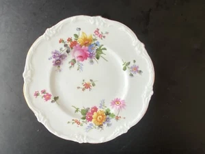 Plato de pan Royal Cauldon Bone China Marita V 9612 usado en excelente estado juego de 4 - Imagen 1 de 4