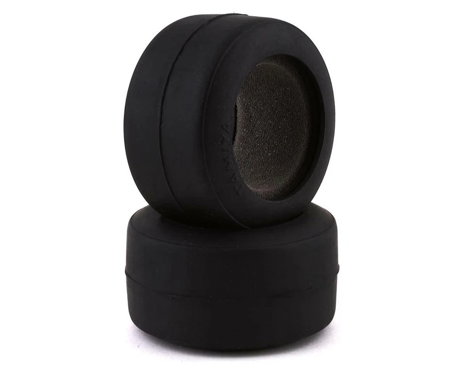 Tamiya F104 Soft Compound Rear Rubber Slick Tires TAM54199