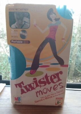 Twister Moves Game 2006 Milton Bradley Jesse McCartney Remix With (2) CDS New - Image 1 of 4