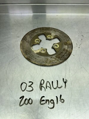 04 03 Can-Am Rally 175 200 后刹车转子盘庞巴迪 — 第 1/3 张图片