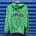 Cape Cod Sweatshirt Company Hoodie Unisex Small Green Massachusetts Pullover