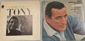 Lot 2 TONY BENNETT The Movie Song Album Mono/A Time For Love Tony LE 10099 - Picture 1 of 6