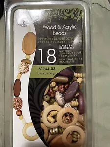 Cousin Brand Wood & Acrylic Beads - Picture 1 of 2