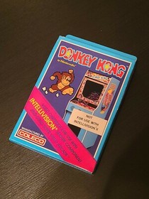 Donkey Kong Nintendo NES Intellivision never opened - WATA ??