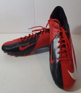 Nike Vapor Pro Low Molded Football Cleats Men's Size 16 Red & Black New - Picture 1 of 7
