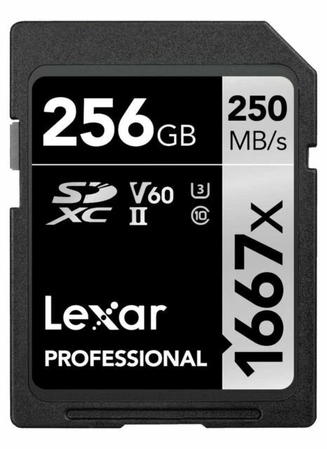 Lexar LSD256CBNA1667 Professional 1667x SDXC UHS-II Cards