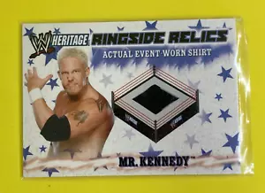 WWE Heritage III 3 Topps Mr Kennedy Ringside Relic Card Event Worn 2008 - Picture 1 of 1