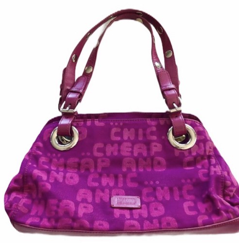 Borsa a mano Moschino in tessuto