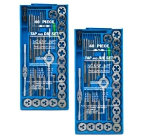 Juego de troqueles métricos SAE y MM de 80 piezas Kit de extracción de roscas/extractor de tornillos de perno - Imagen 1 de 1