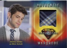 Supergirl Season 1 Wardrobe Card M04 Jeremy Jordan as Winn Schott