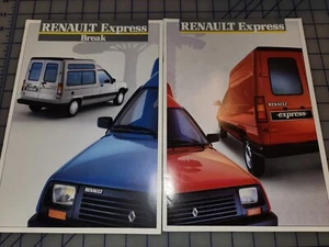 1980s Renault Express Brochure Lot of 2 - Picture 1 of 1