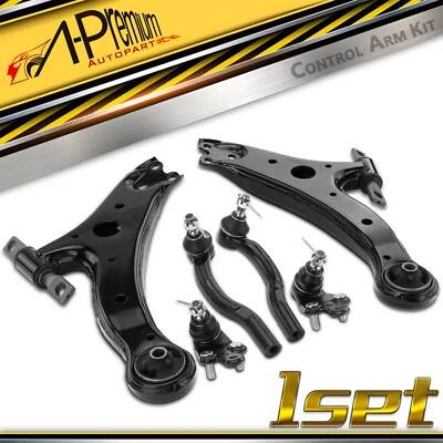 6x Brazo de control delantero rótula extremo de varilla de amarre para Toyota Camry 07-11 Lexus ES350 Foto 1 de 4