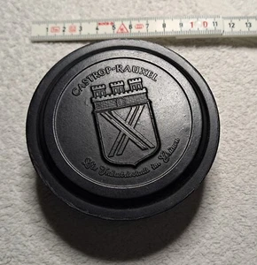 Bergbau Dose mit Deckel aus Bakelit, Castrop-Rauxel die Industriestadt im Grünen - Bild 1 von 3