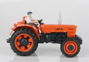 REP051-Tracteur FIAT 1000 DT accompagné d'une figurine-1/32-REPLICAGRI