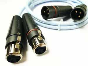 Supra Cables DAC XLR HiFi Symmetrical Analog Cable 1m with SWIFT XLR Male - Picture 1 of 2