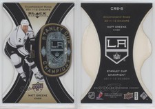2012-13 Upper Deck Black Diamond Championship Rings 2011-12 Champs Matt Greene