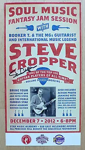 Steve Cropper (Booker T. & MGs) - Orig. signed poster - Stax Blues Brothers - Picture 1 of 2