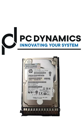 HP 300 GB 6G SAS 10K 2,5" disco rigido DP ENT SC HPE 653955-001, 652564-B21 - Immagine 1 di 2
