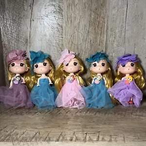 ⭐️ Pacchetto Dung Doll Bambole Coreane Bambole Moda Asiatiche Portachiavi Principesse Disney - Foto 1 di 7