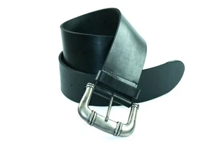 Cinturon de cuero para mujeres Ancho Piel natural de alta calidad Talla 85 Negro - Imagen 1 de 3