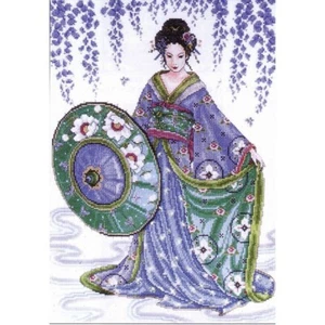 Design Works Kit punto croce contato geisha - Foto 1 di 1