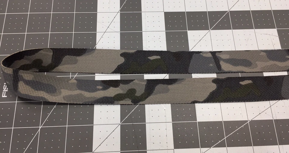 LIVESOUTSIDE Australian MMPU Azul Marino Correas Camufladas 1" Ancho 2x Impresión Por Yd Foto 1 de 2